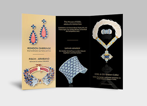 Edel Schmuck Tri-Folder